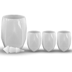 Stemless Wine Glasses, Set of 4